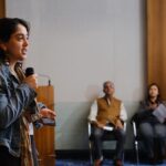 Ira Khan Instagram - Agatsu attended the World Bipolar Day Conference! What a beautiful coming together of stakeholders. It was heartwarming to see so many passionate and dedicated people that ranged from professionals, caregivers and people with lived experience from different ages and spheres of life. Thank you @bipolar_india and @amaha.health for the event and for giving us an opportunity to contribute. #worldbipolarday #mentalhealth #conference #mentalhealthawareness #bipolarindia #talk #panel #paneldiscussion #livedexperience #caregivers #capoeira #letstalk #itsokaytoaskforhelp #support #therapy #community Bombay Hospital