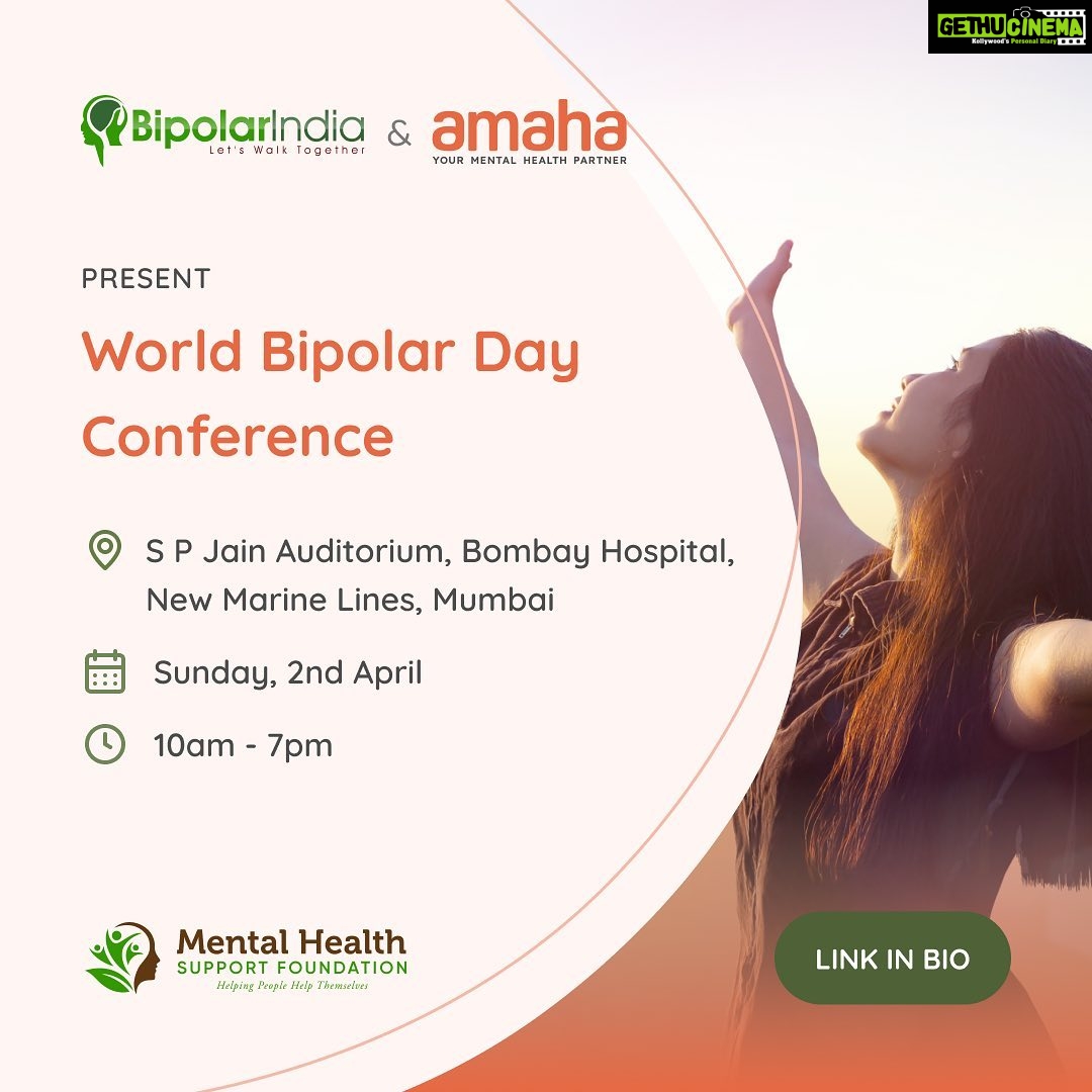 Ira Khan Instagram - Looking forward and honoured to be a part of the conversation π Tickets in my bio! . . . #bipolar #letstalk #bipolarindia #worldbipolarday #mentalhealth #mentalhealthawareness #speaker #mentalhealthsupport #mentalhealthsupportfoundation