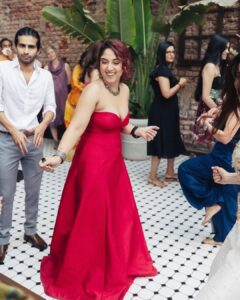 Ira Khan Instagram - I have never felt entirely pretty. 
But I did that day. 
I felt like a princess. 
I felt like I could be photographed from any angle with whatever expression and I still looked pretty. 

Thank you @coleen_khan_affonso ❤️ for making look gorgeous 
and @etherealstudio.in for capturing it and our (@nupur_shikhare ) special day.