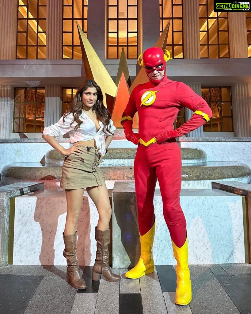 Ishita Raj Sharma Instagram - Faster than flash? You bet! Warner Bros. World Abu Dhabi