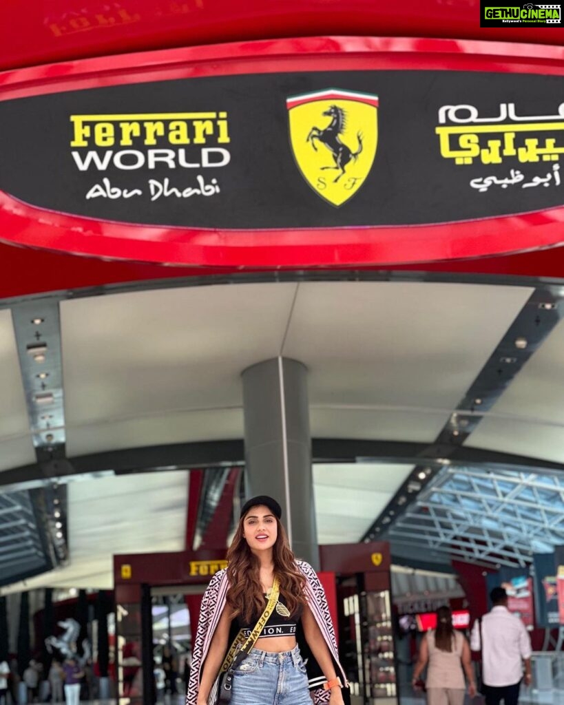 Ishita Raj Sharma Instagram - If you’re happy and you know it say vrommm vrommmm 🤘 Ferrari World, Abu Dhabi, UAE