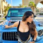 Ishita Raj Sharma Instagram - As Sean Boswell said in Tokyo drift- “It’s not the ride, It’s the rider” 😜 . . . . . #dubaitravel #travelwithIR #ishitaraaj #carsofinsta Downtown Dubai