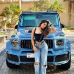 Ishita Raj Sharma Instagram - As Sean Boswell said in Tokyo drift- “It’s not the ride, It’s the rider” 😜 . . . . . #dubaitravel #travelwithIR #ishitaraaj #carsofinsta Downtown Dubai