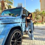 Ishita Raj Sharma Instagram - As Sean Boswell said in Tokyo drift- “It’s not the ride, It’s the rider” 😜 . . . . . #dubaitravel #travelwithIR #ishitaraaj #carsofinsta Downtown Dubai