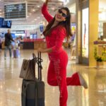 Ishita Raj Sharma Instagram – Travel before you run outta time! 
Now I’m running late, ok bye Bon Voy! Terminal 1 DXB International Airport
