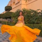 Ishita Raj Sharma Instagram - When yellow is no longer mellow😜 . . #haldifeels💛💛