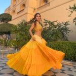 Ishita Raj Sharma Instagram - When yellow is no longer mellow😜 . . #haldifeels💛💛