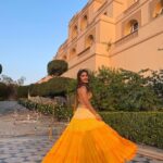 Ishita Raj Sharma Instagram - When yellow is no longer mellow😜 . . #haldifeels💛💛