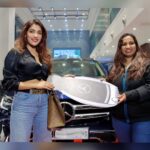 Ishita Raj Sharma Instagram - Dear diary, I bought my first car!! Yayy😁 It’s true, fortunate are those who have the constant support of their parents, and I can’t deny I’ve been that lucky child. And even though, you can’t repay the debt of selfless love, but I’ve always wanted to do something on my own to revert at least a fragment of what I’ve been bestowed with. And that’s what makes this car, extra special! Because this is, well my first that I could buy on my own. First I thought that it’s the car that would make me happy BUT now I know, it isn’t the car, but the thought it leaves me with- that l’m wee bit capable of doing something for them. So to the ones who said money can’t buy happiness, maybe didn’t know it wasn’t the happiness of material things but rather the happiness you could afford to make your loved ones feel proud, anyway possible. On that note, Thankyou mumma papa for believing ❤️ and the universe for blessing.🤞 Keep workin hard and one day, you’ll reap! And hey, most importantly… Enjoy life while it lasts😜 #simplegospel @autohangar . . #Mercedes-Benz #mercedessuv #cargram Auto Hangar-Mercedes-Benz