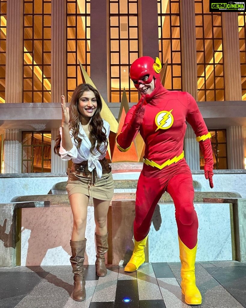 Ishita Raj Sharma Instagram - Faster than flash? You bet! Warner Bros. World Abu Dhabi