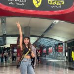Ishita Raj Sharma Instagram - If you’re happy and you know it say vrommm vrommmm 🤘 Ferrari World, Abu Dhabi, UAE