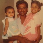 Janvi Chheda Instagram - Papa, you are the only person, in this entire world that I look upto as my idol, along with Mom. You have taught us or rather shown us, what it is to be a good human, a genuine person. You have shown us how to live life with values, principles, righteousness and manners. You instilled strength in us and made us fearless. You were always there with us, at every step of the way. And you always, always had our back. You supported us. You gave us wings and roots. And you held us, even when we dint know we needed to be held. I hope and wish to be the kind of parent you are. I hope I can give and teach Nirvi, what you have given us. Thank you for everything. Happy Father’s Day. You are the reason, that I am. To the kindest, most patient man I know. Love you.🥂 #happyfathersday #nofilter