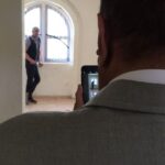 Janvi Chheda Instagram - Capturing THE BOSS...while he captures and edits! . . #throwback #cid #cidshoot #cidcops #behindthescenes #noedit #nofilter