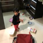 Janvi Chheda Instagram – When you turn around for literally one second…😱🙄 But then she has that expression of innocence😍😘 Last 15 months have proven that only Nirvi can undo my OCD!😉 #idintdoit #yeahright #innocence #precious #unlearn #nofilter
