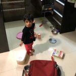 Janvi Chheda Instagram - When you turn around for literally one second...😱🙄 But then she has that expression of innocence😍😘 Last 15 months have proven that only Nirvi can undo my OCD!😉 #idintdoit #yeahright #innocence #precious #unlearn #nofilter