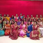 Janvi Chheda Instagram - The powerhouse behind the MD Family. #veerdiwedding #traditional #indianwedding #saree #bandhani #gharchola #mehendi #nailart #nofilter