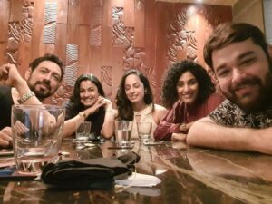 Janvi Chheda Instagram - When we teleported to the year 2015🤪
.
Afternoon spent over a hearty meal, roaring laughters and crazy conversations. I love this madhouse!
.
#cid #cidians
