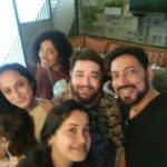 Janvi Chheda Instagram – When we teleported to the year 2015🤪
.
Afternoon spent over a hearty meal, roaring laughters and crazy conversations. I love this madhouse!
.
#cid #cidians