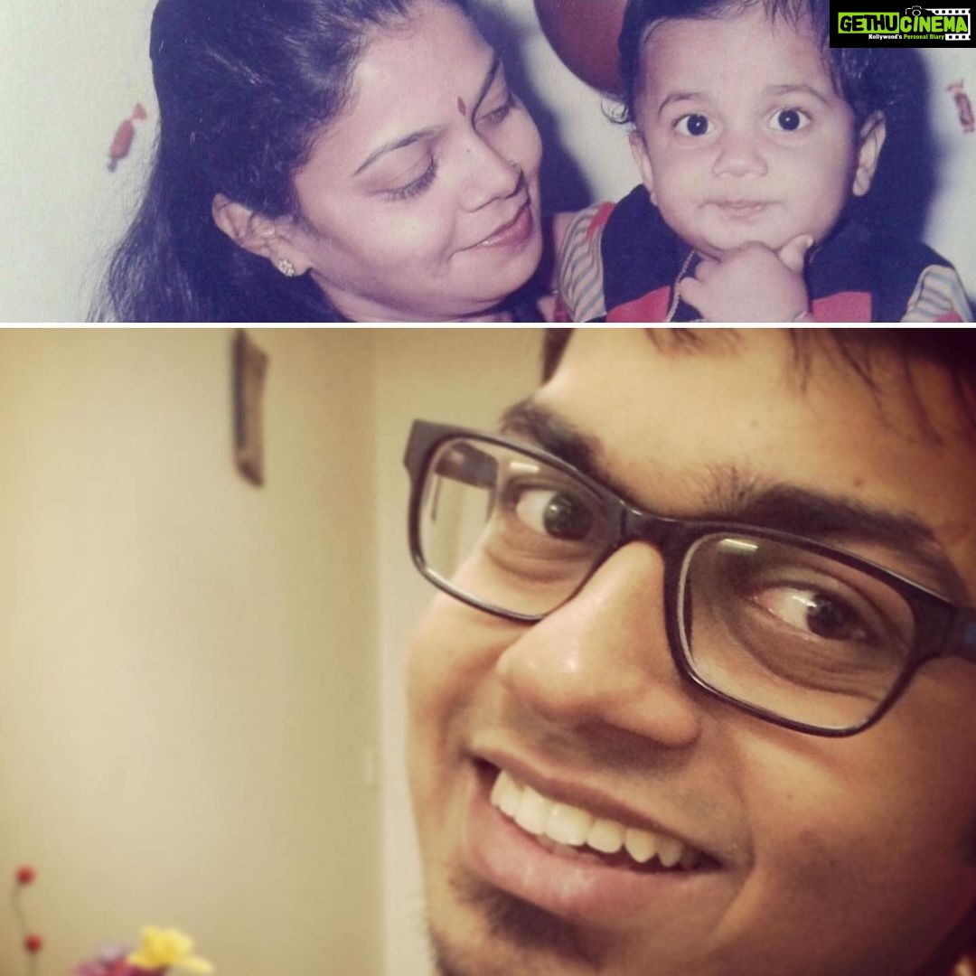 Janvi Chheda Instagram - No matter how old you are, we’ll always pull your cheeks😁 . . #littlebrother #loveyou #missyou #nofilter #noedit