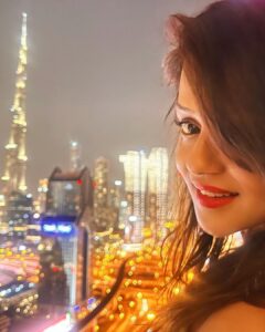 Jayshree Soni Instagram - I Love Dubai in Every Way…………….❤️ @adinlove6.  #you dubai #citylights #dubailife #burjkhalifa #beautiful #nightlife #dubainight #dubaiview #beforeparty #happiness #lifewithyou #travelphotography #humtum #iamemirati #travelling