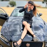 Jayshree Soni Instagram - If you really want something you will find a way…….🐆 This is what I learnt from you @adinlove6 ❤️❤️ #dreamcometrue #jaguar #lovejaguar #black #melbournelife #latest #blessed #touchwood #youareworthy #inlovewithyou #thankyou