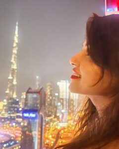 Jayshree Soni Instagram - I Love Dubai in Every Way…………….❤️ @adinlove6.  #you dubai #citylights #dubailife #burjkhalifa #beautiful #nightlife #dubainight #dubaiview #beforeparty #happiness #lifewithyou #travelphotography #humtum #iamemirati #travelling