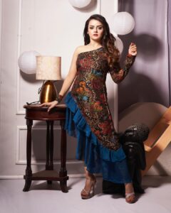 Jayshree Soni Instagram - Our next dress will definitely compliment your style and body with the perfect body hug fit! 😍🥰
The comfort this dress provides will leave you awestruck, just look how comfortable, confident and beautiful @jayshreesoni6 looks in this dress! 🥰
To shop this look,
DM for customisation and to place order! ✅

Fashion Designer/Stylist: @roselinmiddleton_ 
Model : @jayshreesoni6
Photographer: @baliphotographyofficial
Assistant: @sheetal_pal @ankita_mishra2000 
Make-up Artist: @mr_chishty_makeup
Hairstylist: @hairstylepuja

.
.
.
#womenwear #womendress #roselinmiddleton #fashiondesigner #fashionstylist #trendyfashion #bluedress #tiedye