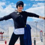 Jigyasa Singh Instagram - Happiest on mountains :) Leh, India