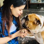 Jigyasa Singh Instagram – My love story with Laila 🐾♥️