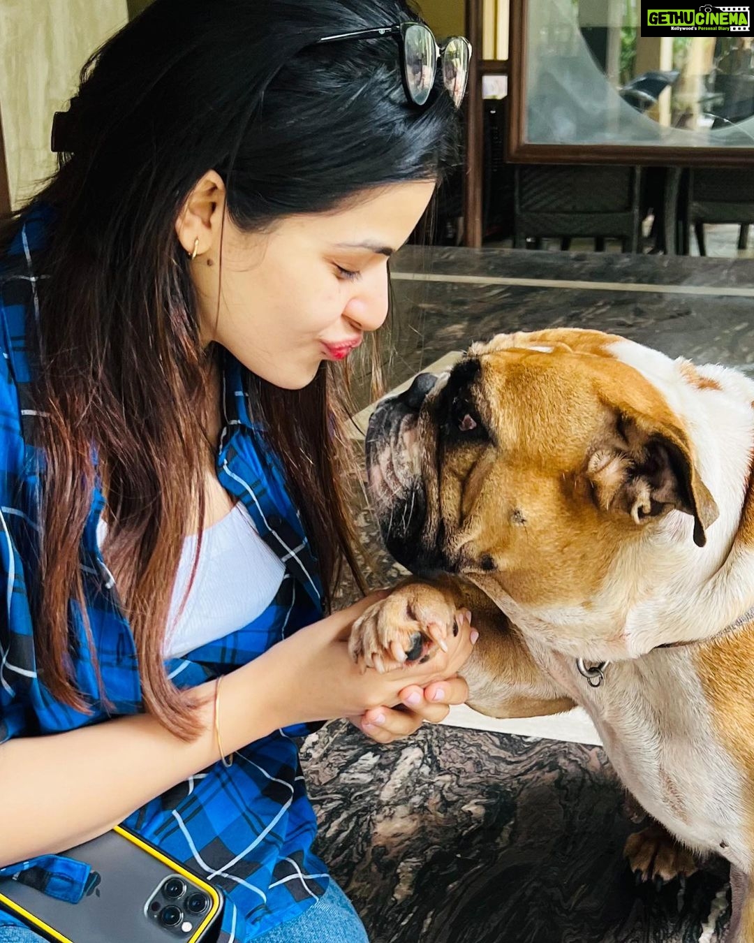 Jigyasa Singh Instagram - My love story with Laila 🐾♥️