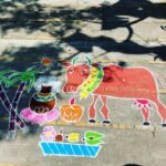Kalki Koechlin Instagram - Pongal kolam at my Mother’s #hometown #pondycherry #womenwhocolourourworld