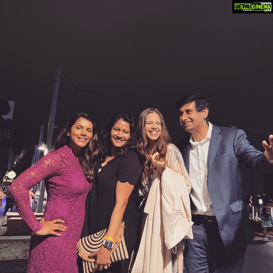 Kalki Koechlin Instagram - When your school friends all show up to your special night😍 #nightsweremember #hebronites #austintexas @goldfishthefilm