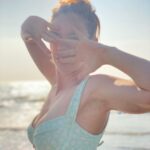 Kalki Koechlin Instagram - बिकिनी बौड😉 The body changes…shrinks and enlarges, stretches and ages, breaks and fixes itself, cries, laughs and leaves scars that are witness to its healing, some days it’s less easy to show off, and ten years down the line I’ll have a different set of challenges, but today, I’m celebrating this extraordinary machine. Amazing improvised shoot by @shanawaz421 🤗