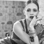 Kalki Koechlin Instagram - गुड मोरनिंग 💄 @angelinajoseph 👁 @bikanta 🥻 @rajtexfabrics 📢 @kaayaa_art