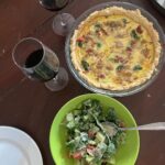 Kalki Koechlin Instagram – I wonder if there’s research on how France is not a particularly obese country when French cuisine is based on a diet of cheese, butter and cream😂Here it is in three steps, bacon, broccoli and caramelised onion Quiche. The best of my heritage😊
#frenchfood
#christmaslunch