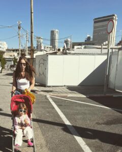 Kalki Koechlin Instagram - Pramming through
#carmelmarket
#telaviv