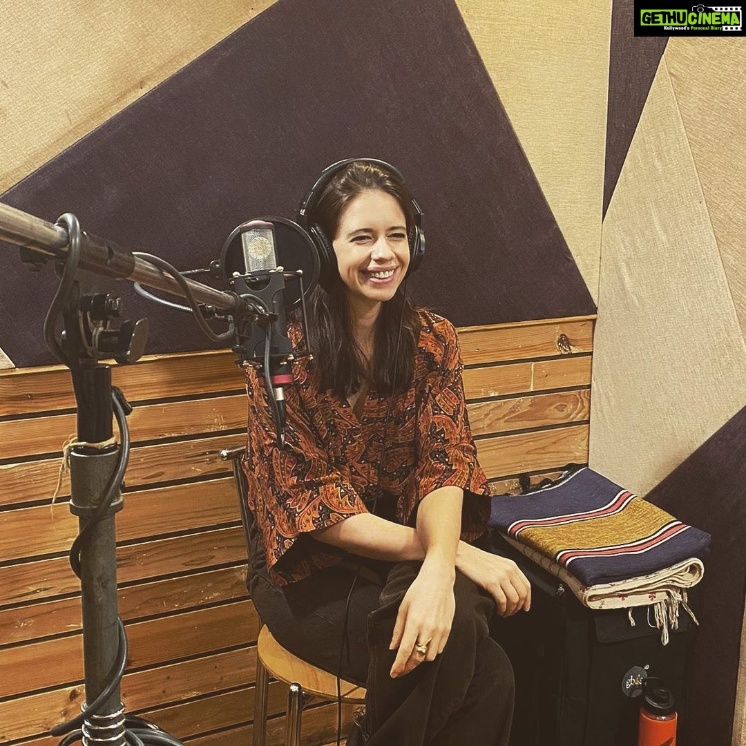 Kalki Koechlin Instagram - Back in the studio for My Indian Life…we should be bringing you that 3rd season in a couple months😘 #podcast #bbcworldservice #season3 #myindianlife