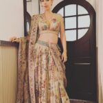 Kalki Koechlin Instagram - Getting ready for the party last night Dress @archanajaju.in Make up and hair @angelinajoseph 🙏🏼 @elevate_promotions #RiAli #weddingcelebrations