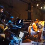 Kalki Koechlin Instagram - The closing song from Rehaan Engineer’s directorial vision of the play ‘Don Juan Comes back from the War’ by Odon Von Hovarth Arrangement by @guyhershberg ❤️❤️❤️ Vocals @mansimultani (plus a whole bunch of us echoing as a choir) Violin Robert Kres Bass @yohaanbass