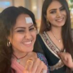 Kamya Punjabi Instagram - #badtameezdil maane naa 🤩 #inbetweentheshots #ranjini #gauri #sanjog #kamyapunjabi