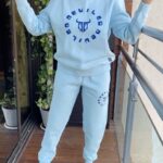 Kamya Punjabi Instagram - Following the trend in my own way 🕺🏼 Track suit @godevils Collab @ishreen_vadi