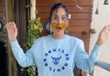 Kamya Punjabi Instagram - Following the trend in my own way 🕺🏼 Track suit @godevils Collab @ishreen_vadi