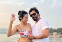 Kamya Punjabi Instagram - Partners 🕺🏼 #kasha #kamyapunjabi #shalabhdang