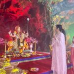 Kamya Punjabi Instagram - Jai Mata Di ❤️ Straight from my work place… @gulabi_dori