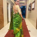 Kamya Punjabi Instagram - Full Nautanki 🤩 P.S Kyuki main hun total filmy 😍 #saree #festivevibes #happyme #kamyapunjabi