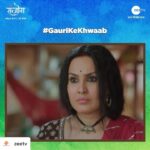 Kamya Punjabi Instagram - Posted @withregram • @zeetv Apne khwaab ko poora karne ke liye, jis hadh tak Gauri jaane ko hai tayyar, uska kya hoga anjaam? Dekhiye ek nayi kahaani, #Sanjog, Mon-Fri, raat 10 baje, sirf #ZeeTV par aur kahin bhi, kabhi bhi #ZEE5 App par. #GauriKeKhwaab @panjabikamya #kamyapunjabi