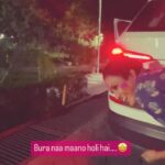 Kamya Punjabi Instagram - When husband comes home after 20days and it’s #holi #kasha #kamyapunjabi #shalabhdang Holi mubarak ho sabko 🫶