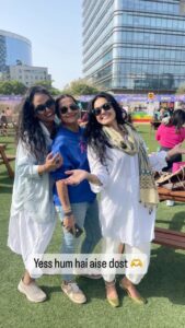 Kamya Punjabi Instagram - #lifelongfriends @baishakhi05 @deepali_gautam #kamyapunjabi