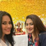 Kamya Punjabi Instagram - Kamya ke Bappa #finally #ganapatibappamorya #day3 . . Kurti @fsbchick