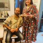 Kamya Punjabi Instagram - Blessed with the Best ❤️🧿 #happyrakshabandhan 💕 @amit.punjabi.52056 My 👗 @pheeta_
